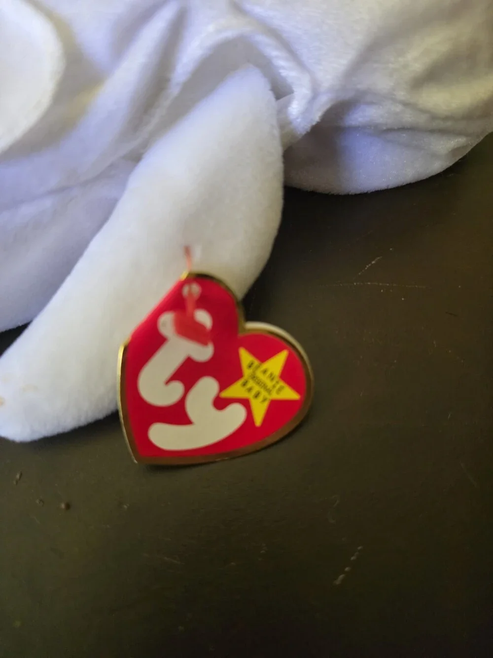 Ty Beanie Babies Sheets The Ghost Plush Doll White Halloween Monster 6